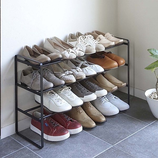 Yamazaki Schuhregal "Tower" aus Metall, klein, günstig online kaufen