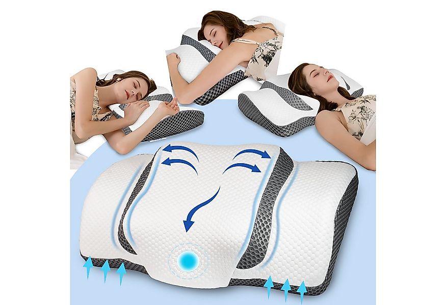 Esun Kopfkissen Memory Foam Kissen, Kopfkissen, Nackenkissen, Seitenschläfe günstig online kaufen