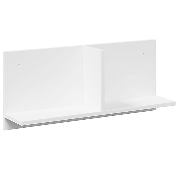 vidaXL Regal Wandschrank 70x16,5x30 cm Weiß günstig online kaufen