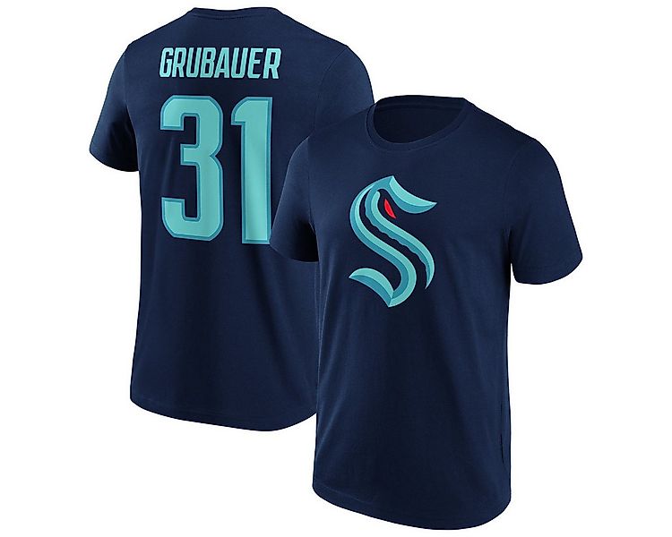 Fanatics T-Shirt Fanatics Shirt Seattle Kraken N&N Graphic Grubauer 31 günstig online kaufen
