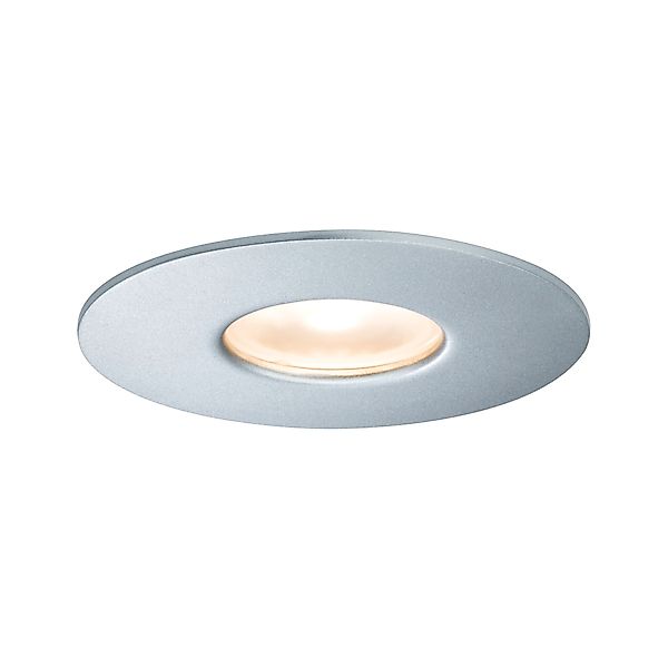Paulmann "House Außeneinbauleuchte IP44 rund 95mm 3000K 4,4W 410lm 230V Sil günstig online kaufen