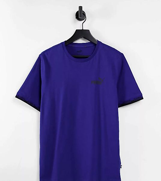 Puma – Amplified – T-Shirt in Blau günstig online kaufen