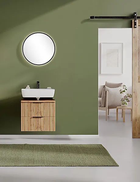 welltime Badezimmer-Set »Welltime Möbel, Carlton Unterbecken-Set 2teilig, 6 günstig online kaufen