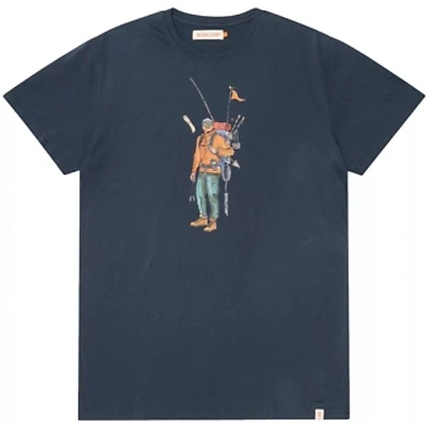 Revolution  T-Shirts & Poloshirts Regular T-Shirt 1333 HIK - Navy günstig online kaufen