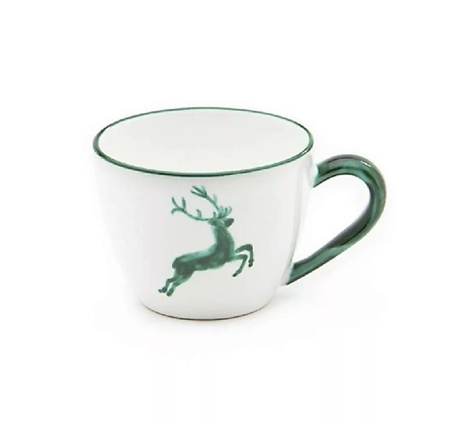 Gmundner Keramik Grüner Hirsch Tee-Obertasse Maxima 0,4 L günstig online kaufen