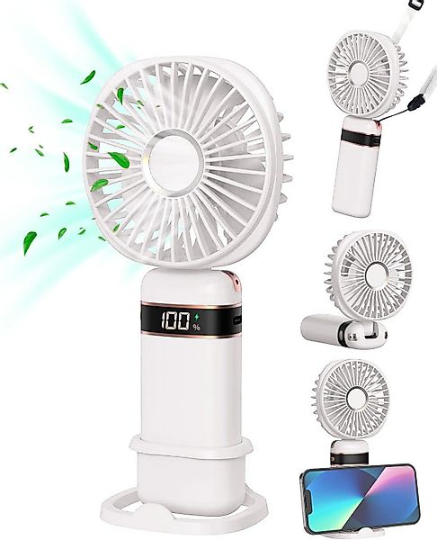 BlingBin Handventilator Tragbarer USB-Handventilator, Faltbarer Mini günstig online kaufen