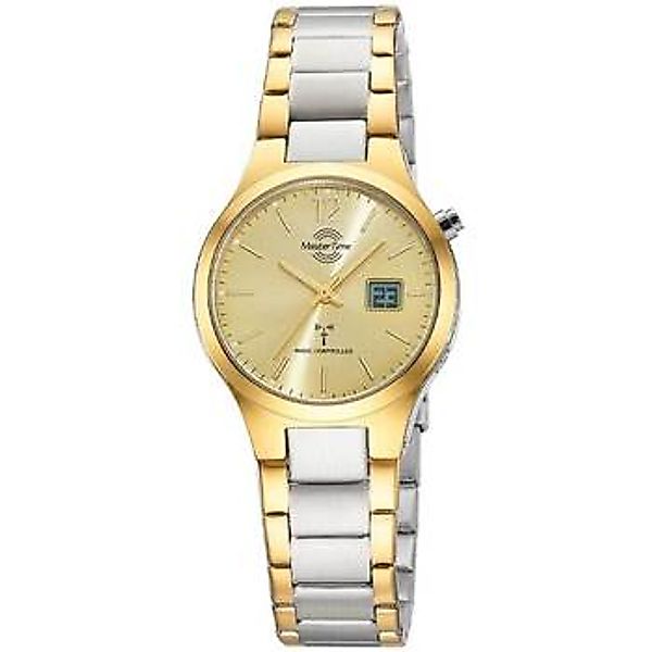 MASTER TIME Funkuhr MTLA-10915-61M, Quarzuhr, Armbanduhr, Damenuhr, Edelsta günstig online kaufen