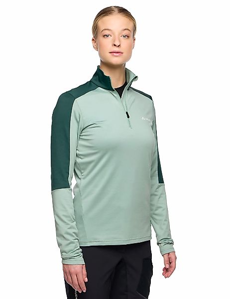VAUDE Langarmshirt "WOMENS LIVIGNO HALFZIP II", (1 tlg.) günstig online kaufen