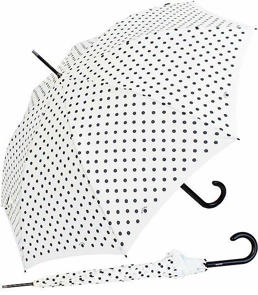 Knirps® Stockregenschirm Design Damenschirm mit Automatik - polka dots, gro günstig online kaufen