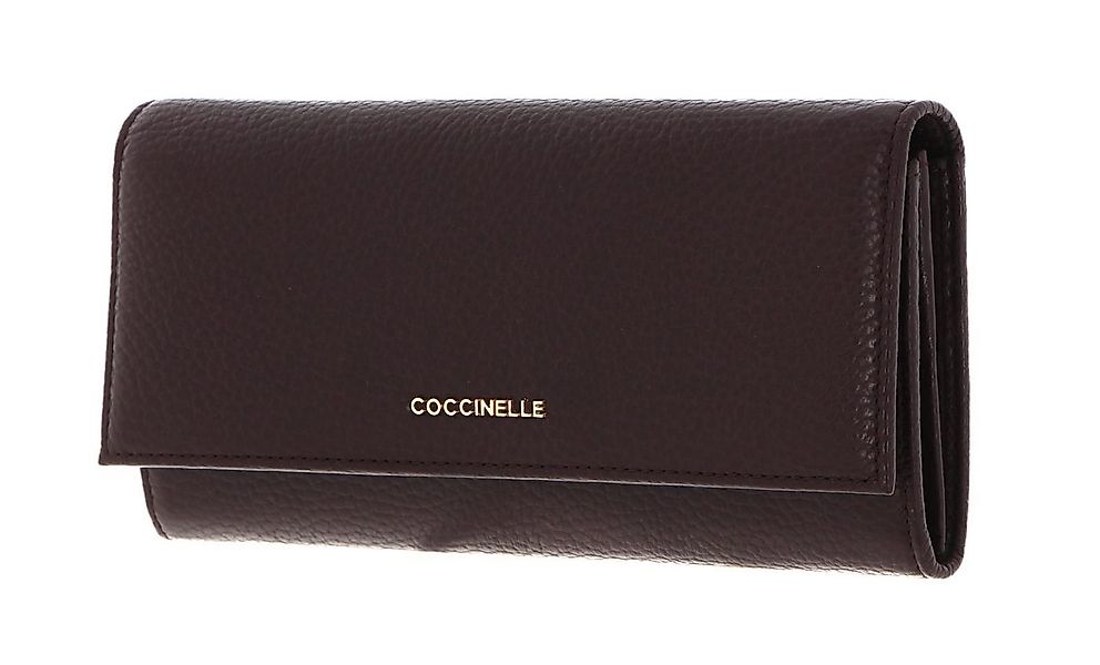 COCCINELLE Geldbörse Metallic Soft, aus echtem Rindsleder günstig online kaufen