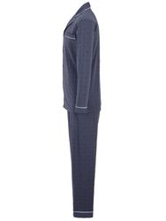 Henry Terre Schlafanzug Pyjama Set Langarm günstig online kaufen