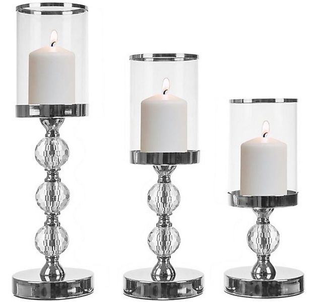 Ruhhy Kerzenständer Laternen Ständer Kerzen (Spar-Set, 3 St., romantisch vi günstig online kaufen