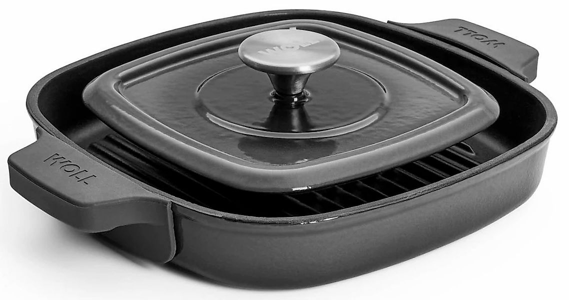 WOLL Grillpfanne "Iron" Gusseisen 1 Stk. tlg. 24x24 cm, Induktion günstig online kaufen