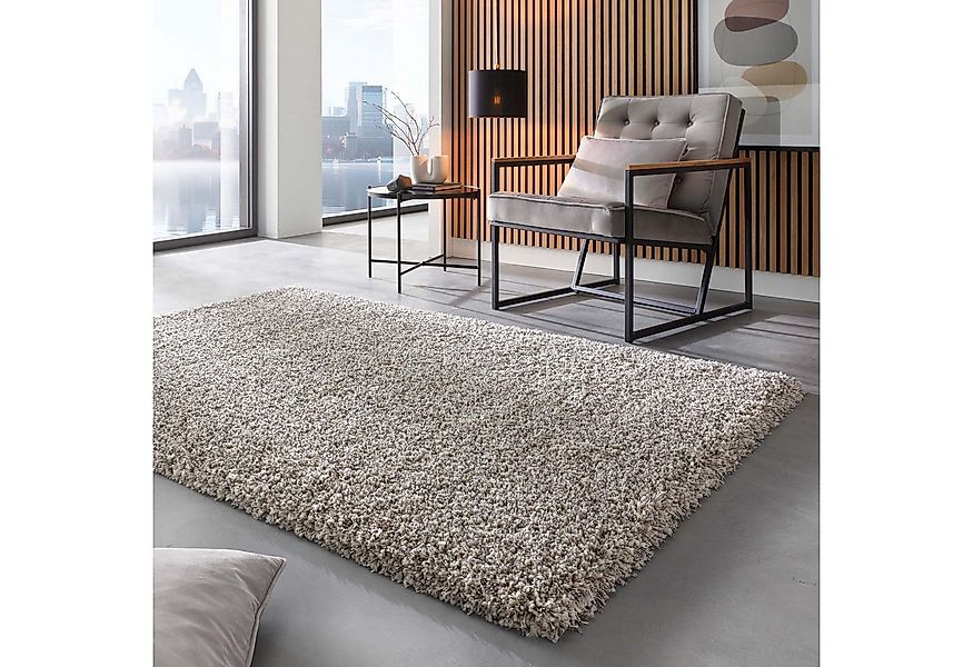 TaraCarpet Langflor-Teppich Ragolle Twilight, rechteckig, Höhe: 60 mm, Shag günstig online kaufen