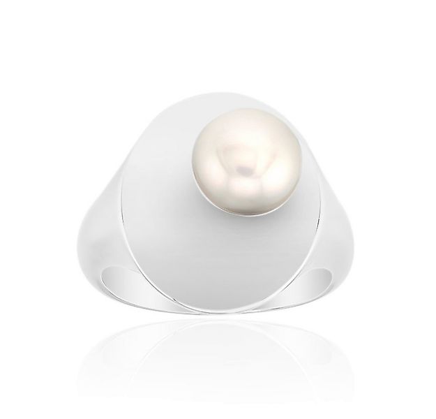 Cavill Perlenring Cavill Ring aus 925er Sterlingsilber mit 7 mm weißer Perl günstig online kaufen