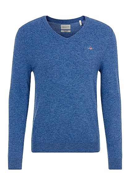 Gant V-Ausschnitt-Pullover EXTRAFINE LAMBSWOOL V-NECK mit günstig online kaufen