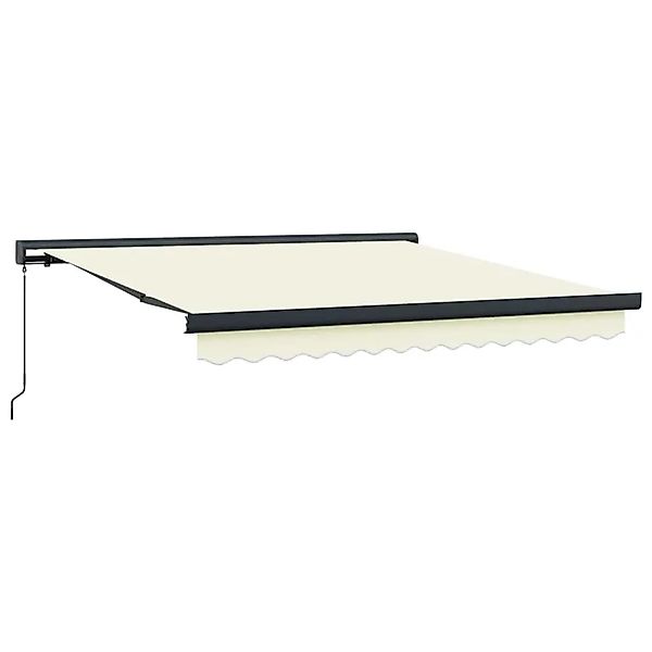 vidaXL Einziehbare Markise Creme 300 x 250 cm Stoff und Metall 3329917 günstig online kaufen