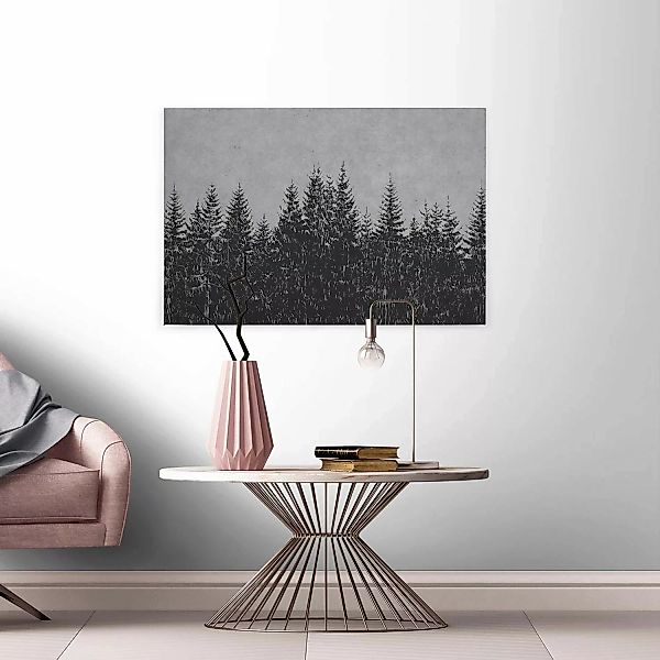 A.S. Création Leinwandbild "black forest 3", Kunst-Wald-Kinder, (1 St.), Wa günstig online kaufen