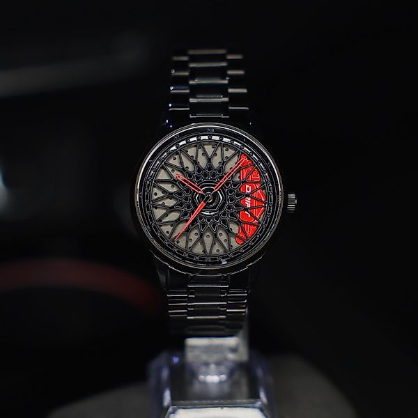 DRIFTELEMENT Quarzuhr Racing Felgenuhr, Dreidimensionales Felgendesign günstig online kaufen