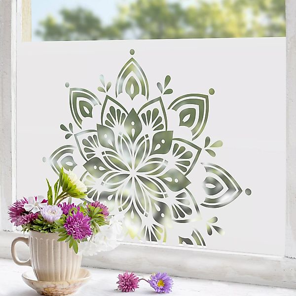 Fensterfolie Mandala Ornament II günstig online kaufen
