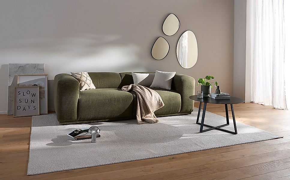 s.Oliver Big-Sofa EMMERIK Designersofa, 3-Sitzer mit Wellenfederung, B/T/H: günstig online kaufen