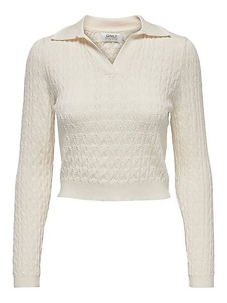 ONLY Strickpullover SVALA (1-tlg) Lochmuster günstig online kaufen