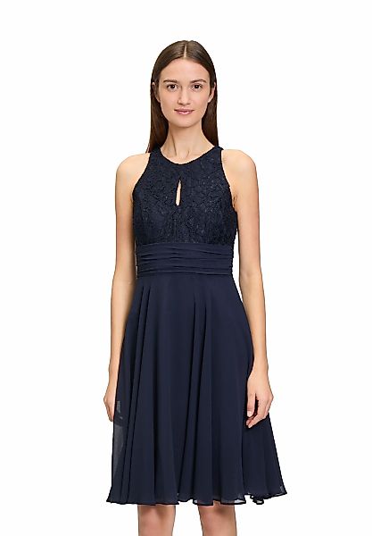 Vera Mont Abendkleid "Damen Abendkleid mit Spitze" Ohne Tasche Spitze günstig online kaufen