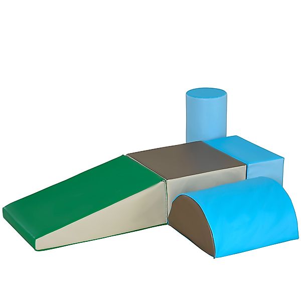 HOMCOM Bausteine für Kinder 5er-Set Schaumstoff-Bauklötze weich & sicher fü günstig online kaufen