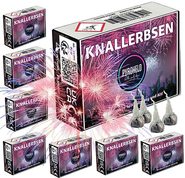 PYROHELD Geburtstagskerze Knallerbsen - Jugendfeuerwerk für Silvester - Kna günstig online kaufen