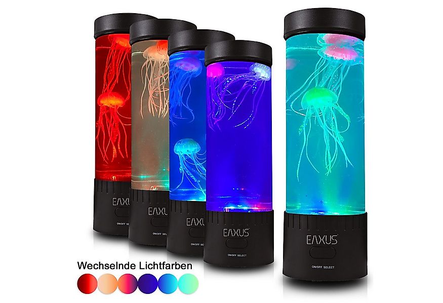 EAXUS LED Nachtlicht Quallen Aquarium, LED fest integriert, Bunt, Nacht- un günstig online kaufen