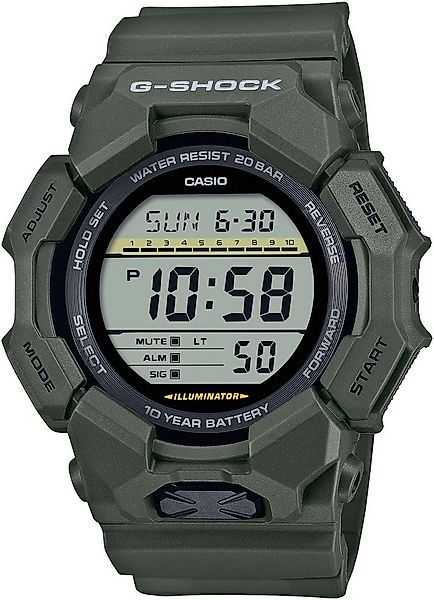 CASIO G-SHOCK Chronograph GD-010-3ER, Quarzuhr, Armbanduhr,Herrenuhr, digit günstig online kaufen