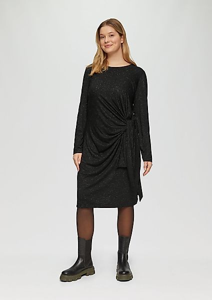s.Oliver Minikleid Kleid Glitzerndes Jersey-Kleid mit günstig online kaufen