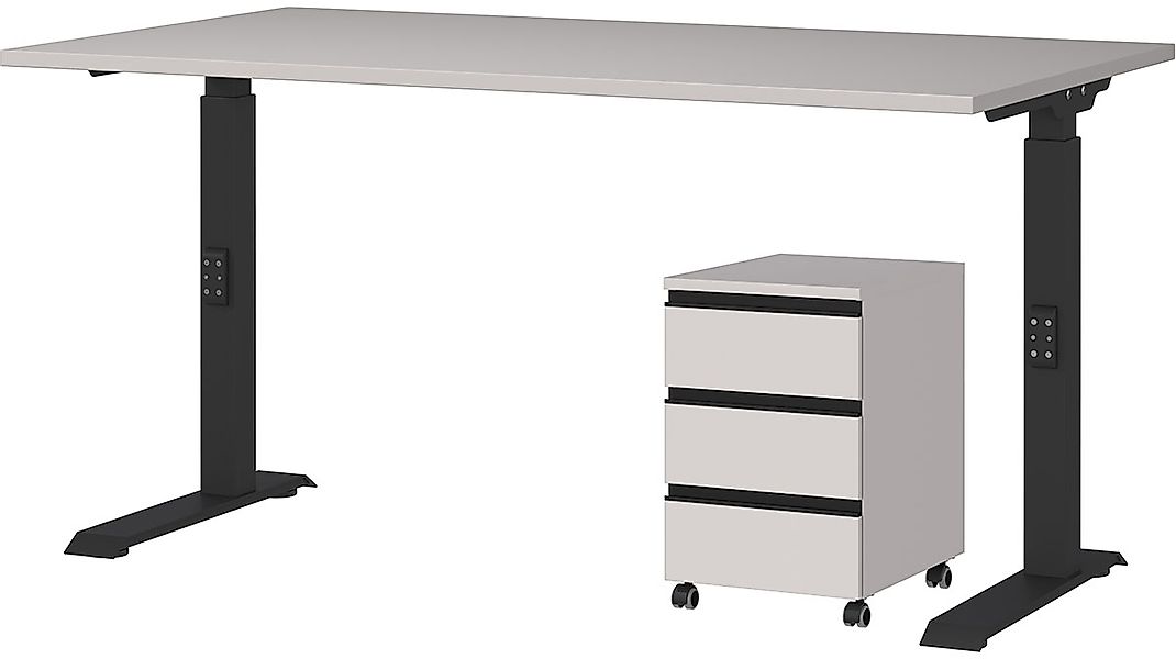 GERMANIA Büromöbel-Set »Lemont«, (2 tlg.), Set bestehend aus höhenverstellb günstig online kaufen