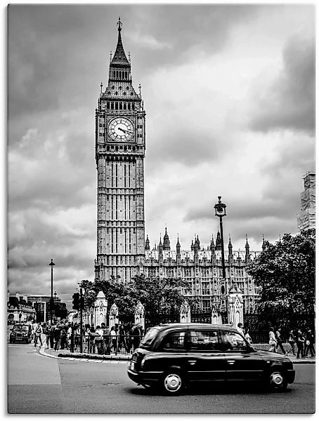 Artland Wandbild »London Taxi und Big Ben«, Gebäude, (1 St.) günstig online kaufen