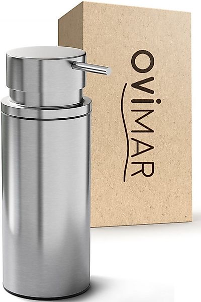ovimar Seifenspender, (1-tlg), aus Edelstahl in Silber zur günstig online kaufen