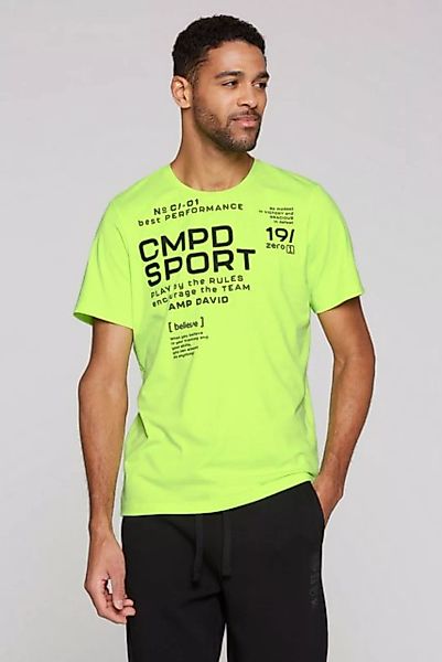 CAMP DAVID Rundhalsshirt mit reflektierenden Details günstig online kaufen