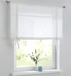 Kutti Bindegardine »Vicky« Stangendurchzug 1 Stk. tlg. Bindegardine Baumwol günstig online kaufen