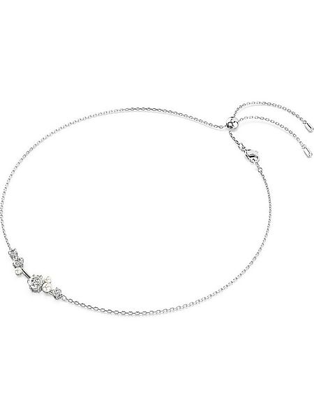 Swarovski Collier Swarovski Damen-Kette Metall Swarovski-Kristall günstig online kaufen