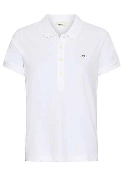 Gant Poloshirt Slim Shield Cap Logo günstig online kaufen