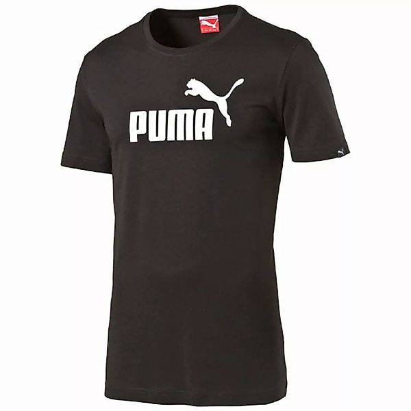 Puma Herren T-Shirt No. 1 Logo Tee Cotton Kurzarm Puma Logo, S-XXL - Farbau günstig online kaufen