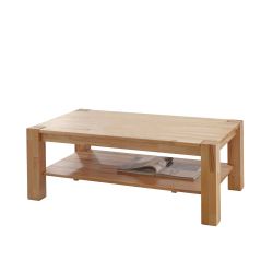 Couchtisch aus Kernbuche Massivholz Ablage günstig online kaufen