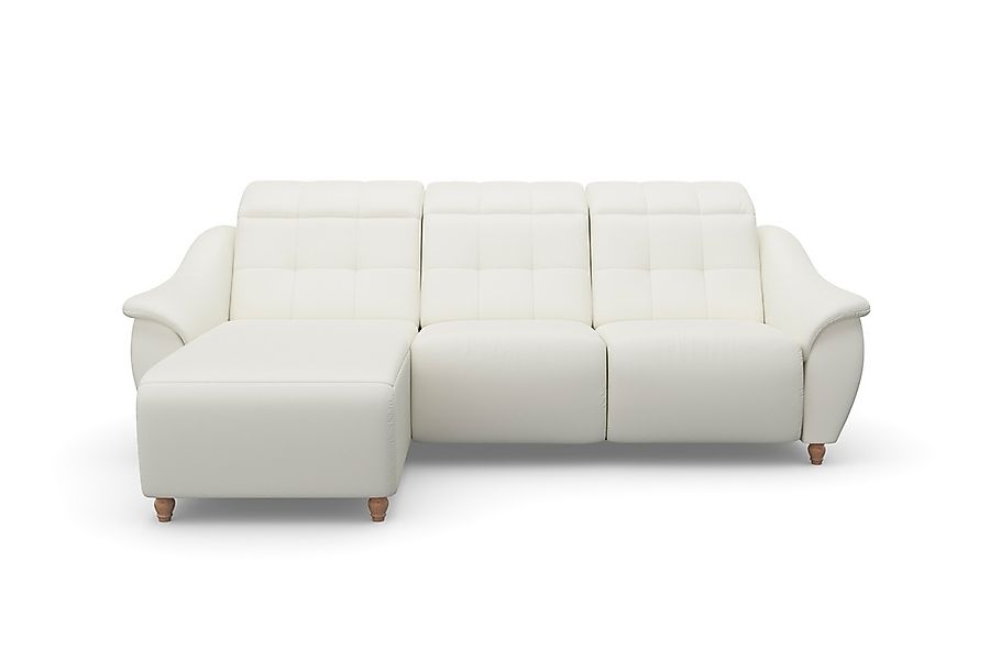Home affaire Ecksofa »Boston L-Form«, (2 St.), Kopfteilverstellung an jeder günstig online kaufen