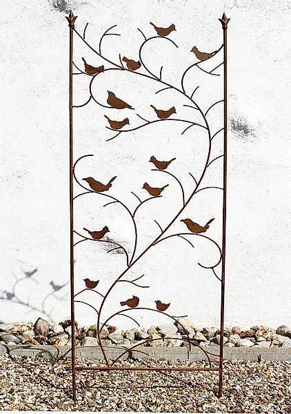 DanDiBo Rankhilfe Garten Metall Freistehend 150 cm Hoch Rankgitter günstig online kaufen