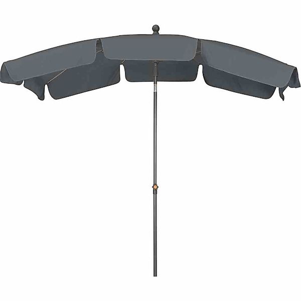 Siena Garden Sonnenschirm Tropico Mittelstockschirm anthrazit günstig online kaufen
