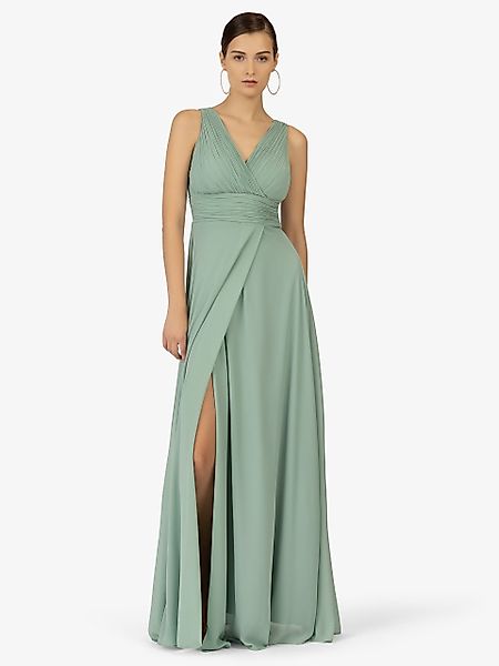 Kraimod Abendkleid mit V-ausschnitt vorne und günstig online kaufen