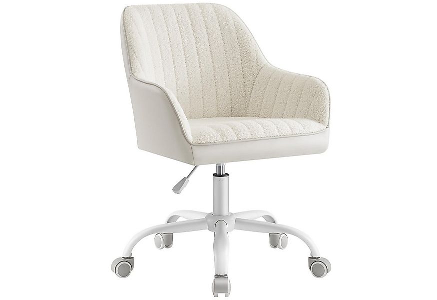 SONGMICS Bürostuhl, Schreibtischstuhl mit Samtbezug, höhenverstellbar, für günstig online kaufen