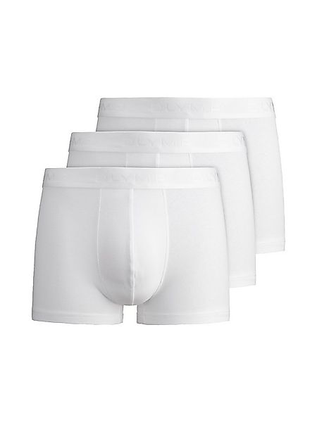 OLYMP Boxershorts (Packung, 3-St., 3er) mit Ton-in-Ton Markenlogo günstig online kaufen