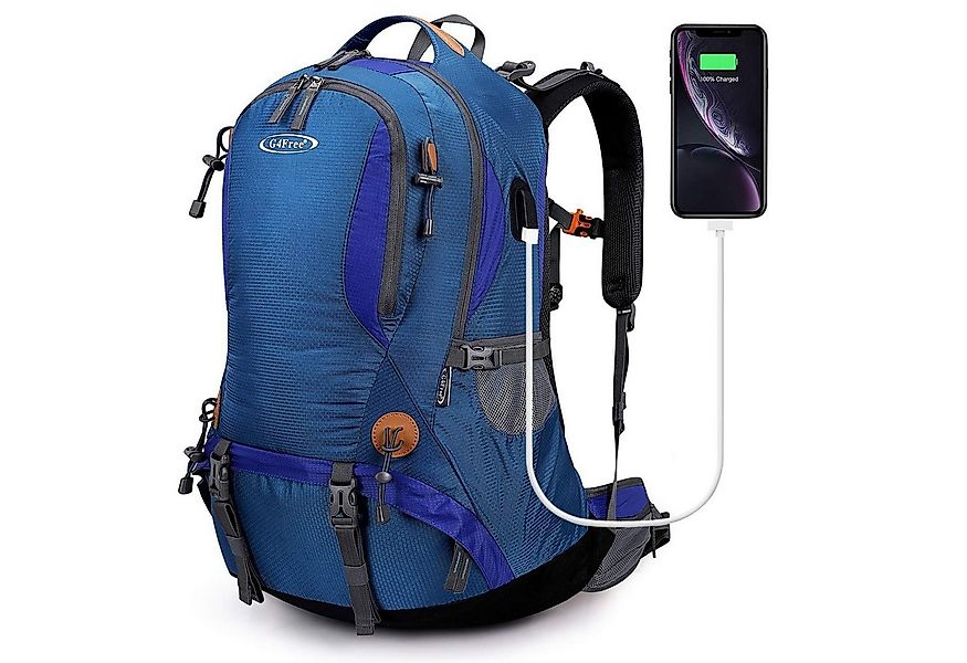 G4Free Wanderrucksack Wasserdicht 50L Wanderrucksack mit Regenhülle, 50-Lit günstig online kaufen