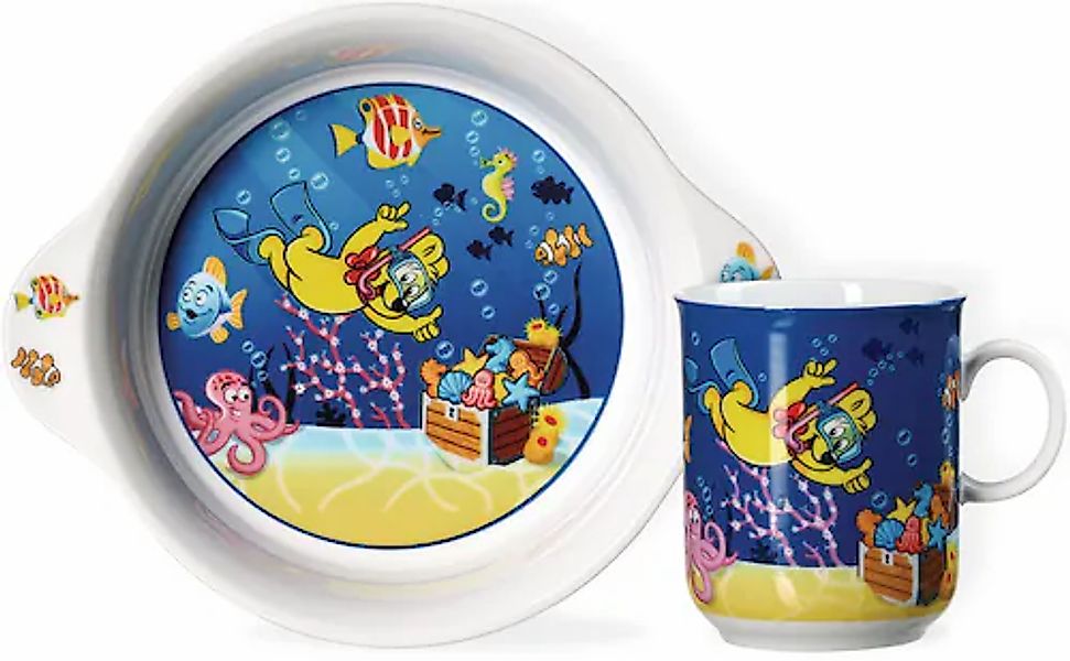 Ritzenhoff & Breker Kindergeschirr-Set »HARIBO Seaworld, 2-teilig«, (Set, 2 günstig online kaufen