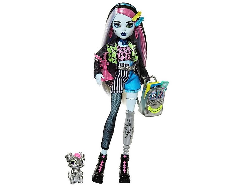 Mattel® Stehpuppe Mattel HXH73 - Monster High - Frankie Stein-Puppe günstig online kaufen